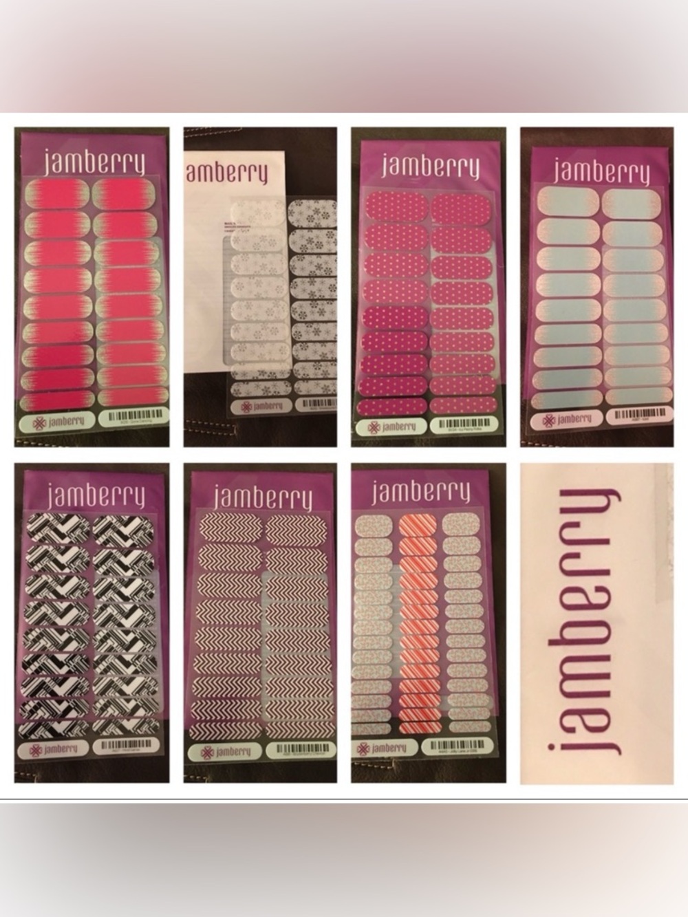 Jamberry 7 different styles Brand New - Picture 2 of 12
